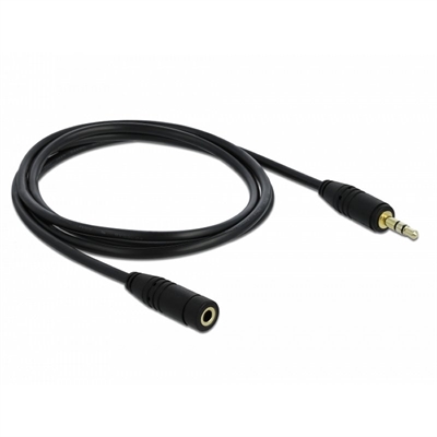 Delock Cable Stereo Jack Ext 3 5mm 3 Pin Macho